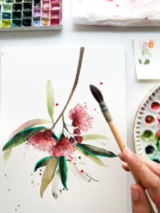 Australian native flower ~ Flowering Gum art print - Image 7