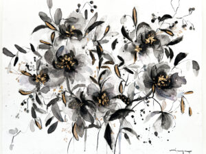 Black and White Floral Fine Art Print - Image 6