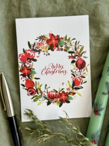 Set of 5 Holiday Greeting Cards - Image 14