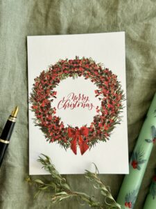 Set of 5 Holiday Greeting Cards - Image 13
