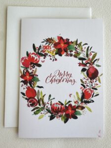 Set of 5 Holiday Greeting Cards - Image 4