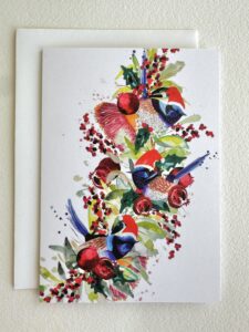 Set of 5 Holiday Greeting Cards - Image 5