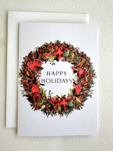 Set of 5 Holiday Greeting Cards - Image 7