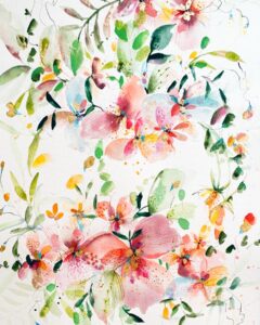 Whispers of Bloom - Original watercolour painting - Image 6